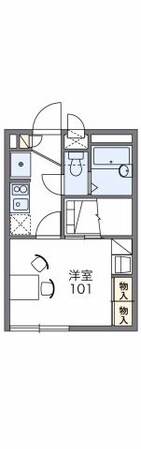 レオパレス常盤台の物件間取画像